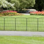 Amazon.com : INJOPEXI Garden Fence 6 Panels 11.8ft (L)×30in (H .