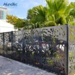 Laser Cut aluminum garden fence For Outdoor Living | Garden fence .