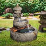 Tranquil Springs Pagoda Garden Fountain - SS12657 - Design Tosca
