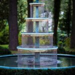 Tiered Water Fountains | Crucello bronze 3 tier founta