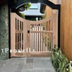 Custom Wood Garden Gates #8. By Prowell Woodworks, i