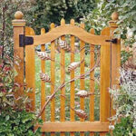 How Does Your Garden Gate? - Katahdin Cedar Log Hom
