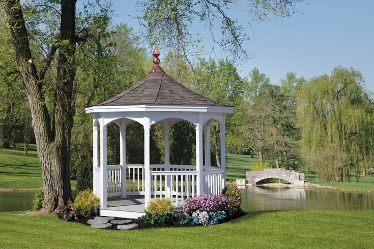 10' Majestic Gazebo | Garden gazebo, Backyard gazebo, Gazebo pla