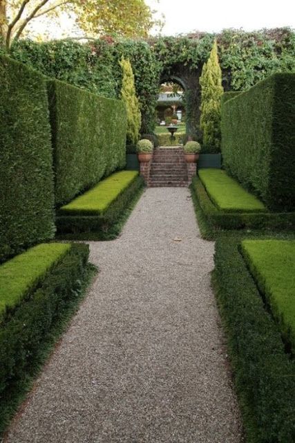 Tall Hedges Secret Garden | Garden hedges, Topiary garden, Garden .