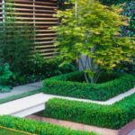 Great ideas for small gardens-Hedge your beds" To add volume to a .