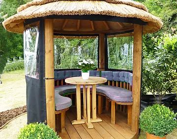 Garden buildings and huts - Beach Hut Leisure | Garden huts, Small .