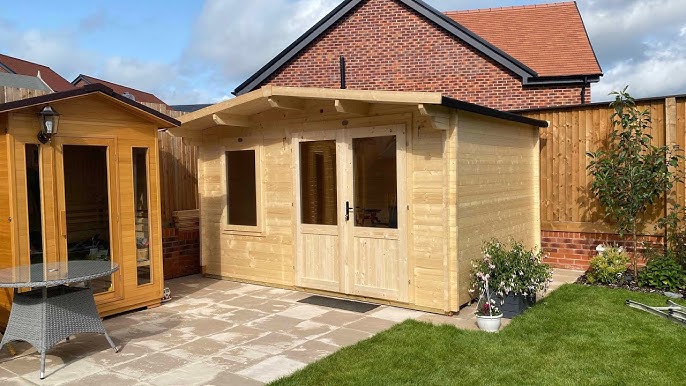 DIY Study Studio | Garden Log Cabin | Cow Shed | Dunster House .