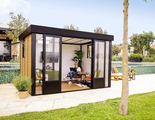 Copenhagen 10 ft. x 12 ft. Garden Office Kit | Canopia by Palr