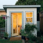 Home Office in the Backyard | Backyard cottage, Backyard sheds .