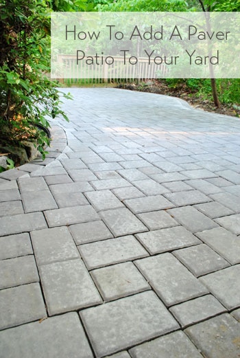 How To Build A Paver Patio | Young House Lo