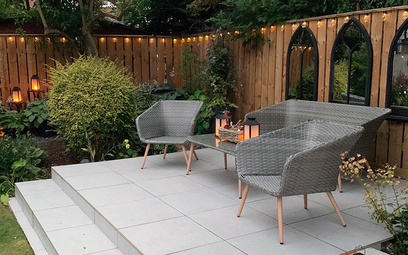 Patio Ideas for Small Gardens | Stone Superstore | StoneSupersto