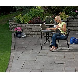 Paving Slabs & Patio Slabs │ Wickes | Patio slabs, Garden paving .