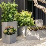 Mission Square Handmade Outdoor Planters | Pottery Ba