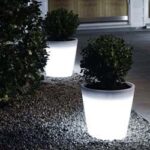 Light Up Planters | Garden design, Planters, Outdoor garde