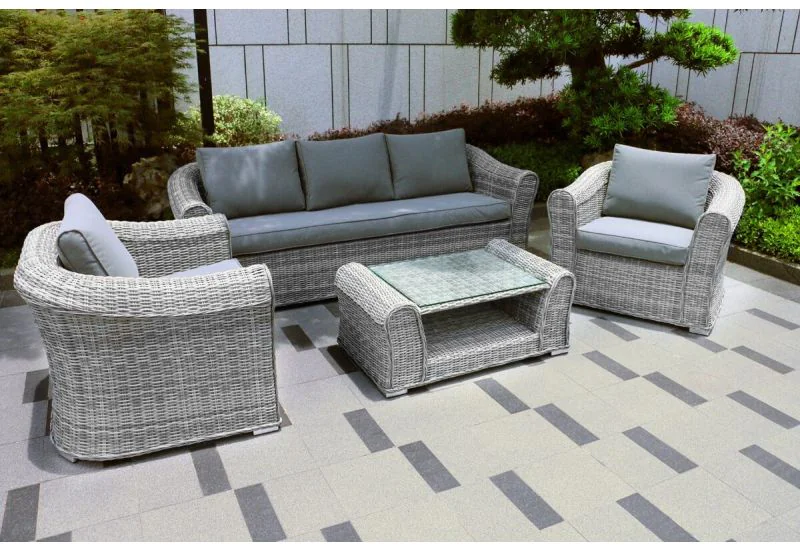 Cambridge 3 Seat Garden Sofa Set | Rattan Furniture Fai