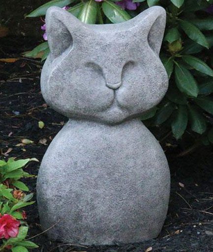 Garden Sculpture – Contemporary Cat – Uncle John's Home & Gard