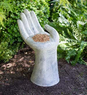 Hand-Shaped Garden Sculpture | VivaTer