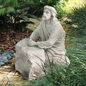 In The Garden of Gethsemane Jesus Statue - Design Tosca