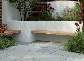 Concrete Garden Benches - Foter | Concrete garden bench, Garden .