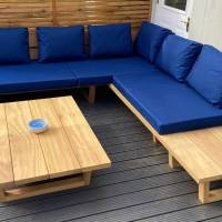 How To Build An Outdoor Garden Sofa - With Plans - Wood Crea