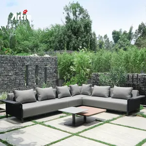 Wholesale waterproof outdoor sofa For Recreational Gardens .