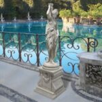 Dione, the Divine Water Goddess Garden Statue: Medium - FAM-KY148 .