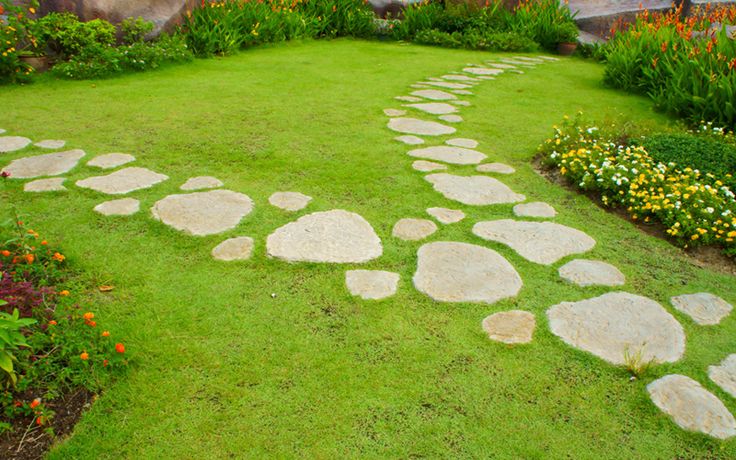 15 Garden Path Ideas With Stepping Stones - Garden Lovers Club .