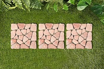 Amazon.com: 12” Square Decorative Stepping Stones Outdoor .