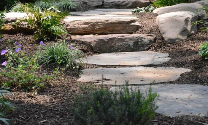 Garden Path & Stepping Stones | Organic Recycli