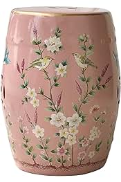 Amazon.com: Decorative Garden Stools - Pink / Decorative Garden .