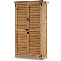 Amazon.com : MCombo Outdoor Storage Cabinet, Garden Storage Shed .