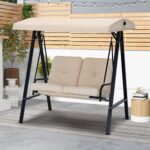 Amazon.com: AECOJOY Outdoor Patio Swing Chair for Adults, 2-Seat .