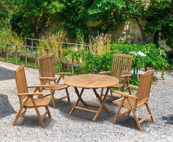 round garden table for 4 OFF 55% |Newe