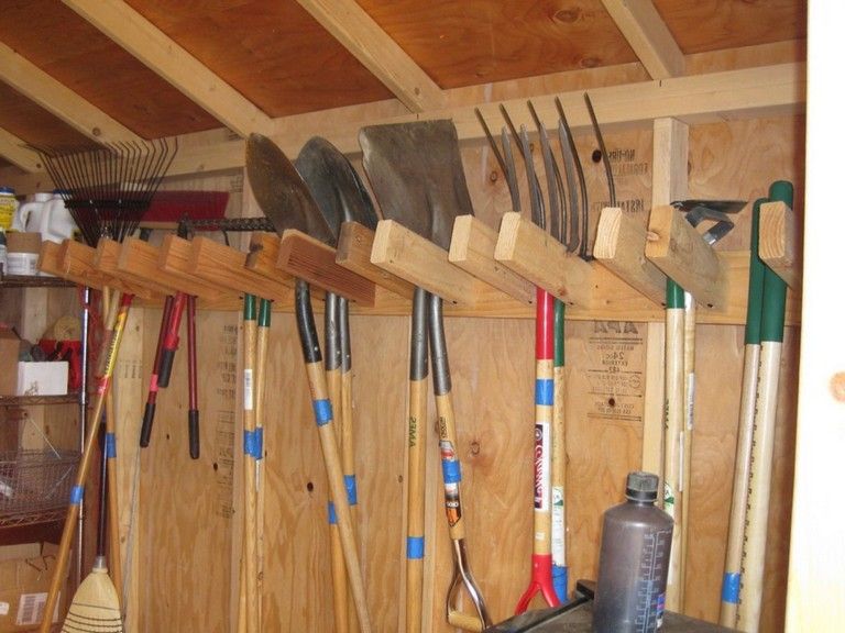 20+ Inspiring Garden Tool Storage Ideas | Yard tool storage ideas .