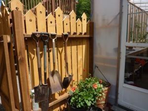 Garden Tool Storage and Birdhouse Design Picket Fen