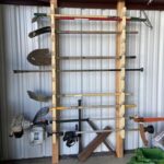 The Original Yard Tool Rack - Etsy | Garden tool storage, Yard .