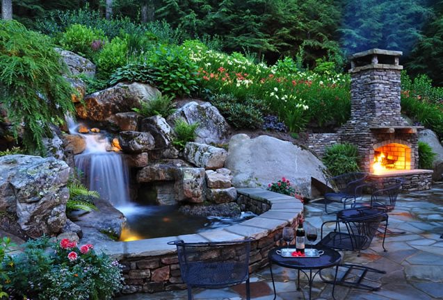 Backyard Waterfall Design Ideas - Landscaping Netwo