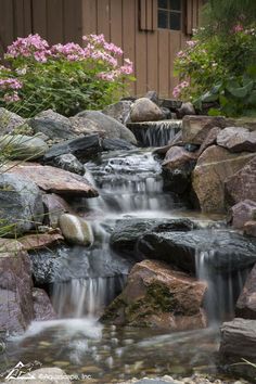 310 Best backyard waterfalls ideas | backyard, waterfalls backyard .