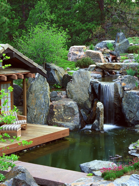 75 Relaxing Garden And Backyard Waterfalls - DigsDi