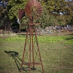 Rustic Garden Decor | Rustic gardens, Garden windmill, Rustic .