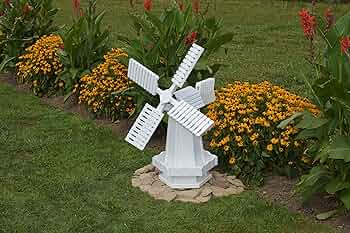 Amazon.com : Backyard Crafts Amish-Made Working Dutch Windmill .