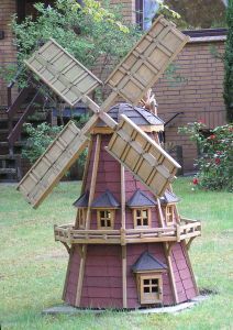 Adding a Garden windmill can make more Decorative Impact to your .