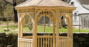 Oval Wooden Gazebo Kit from DutchCrafters Amish Furnitu