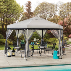 Sunjoy Outdoor Patio Pop Up Gazebo Backyard Canopy Gazebo Kits .