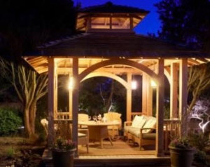 3 Outdoor Gazebo Lighting Ide