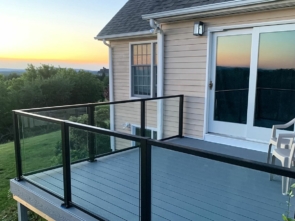 Glass Railing for Decks | eGlass Railing Syste