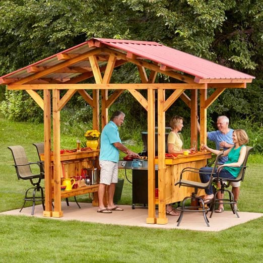 How to Make a DIY Grill Gazebo | Family Handym