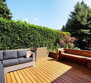 Ground Level Western Red Cedar Deck - Real Ced