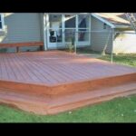 How to Build a Ground Level Deck - YouTu