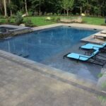 gunite pool designs | Cold Spring Harbor Gunite Pool & Spa .